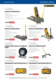 Tokić - Ekskluzivna Ponuda - Pregled kataloga iz trgovine Tokić, vrijedi od 09.02.2026 | Stranica: 11 | Proizvodi: Baterija, Kolica, Kompresor