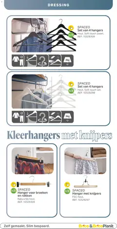 Brico Plan-it - Onze opbergingcatalogus - Voorbeeld van een folder van Brico Plan-it, geldig van 20.02.2026 | Pagina: 70 | Producten: Kapszulás kávé, Hanger, Rokken