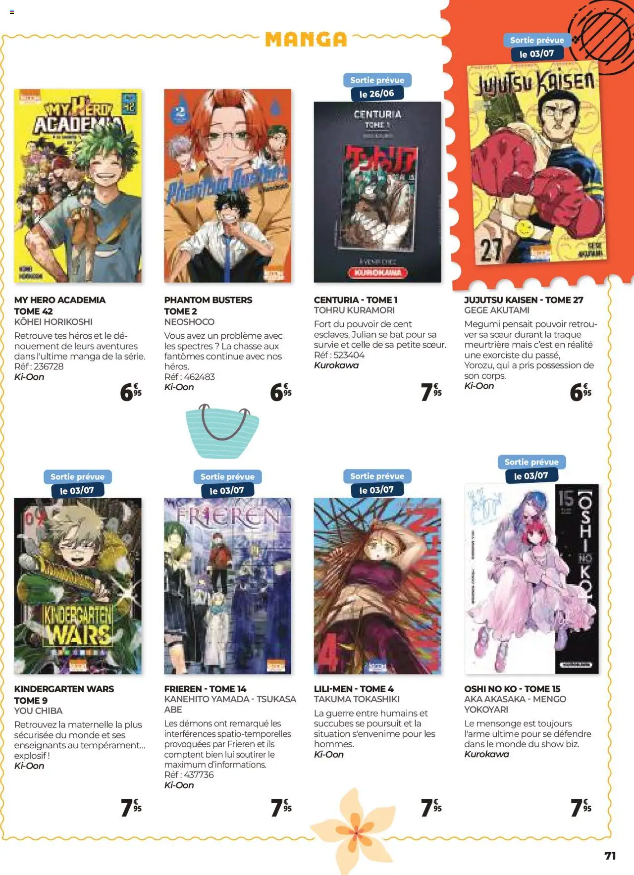  | Page: 71 | Produits: Manga, Mais