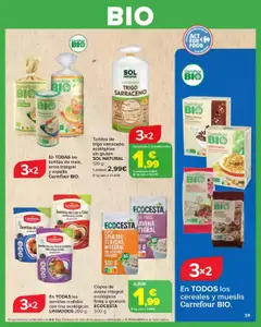 Carrefour Bio │ válido desde el 27.06.2025 | Página: 19 | Productos: Mueslis, Arroz, Cereales, Manzana
