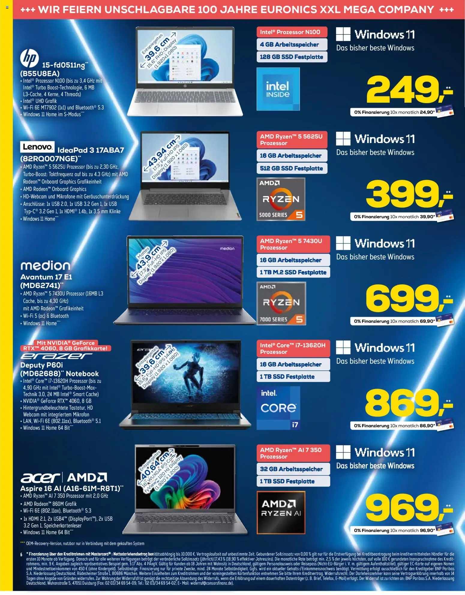 Euronics - Black Friday – gültig ab 12.11.2025 | Seite: 6 | Produkte: Mikrofon, USB, Notebook, Grafikkarte