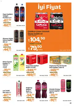 12.02.2026 tarihinden itibaren geçerli olan Migros kataloğu önizlemesi | Sayfa: 63