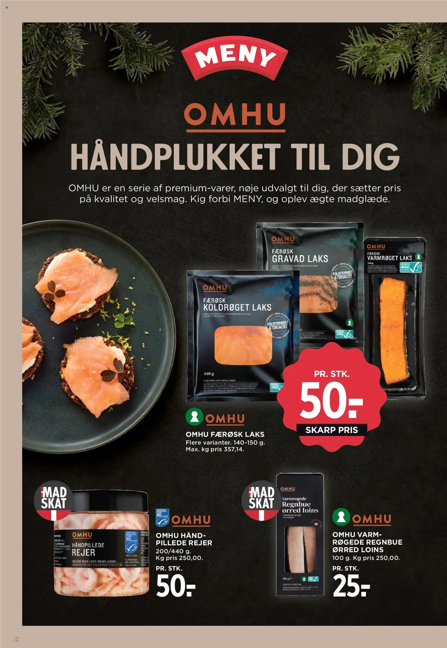 Meny tilbudsavis – gyldig fra 14.11.2025 | Side: 14 | Produkter: Rejer