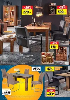 Sconto Prospekt 	 ab 08.12.2025 gültig | Seite: 4 | Produkte: Sideboard, Lowboard, Esstisch, Tür