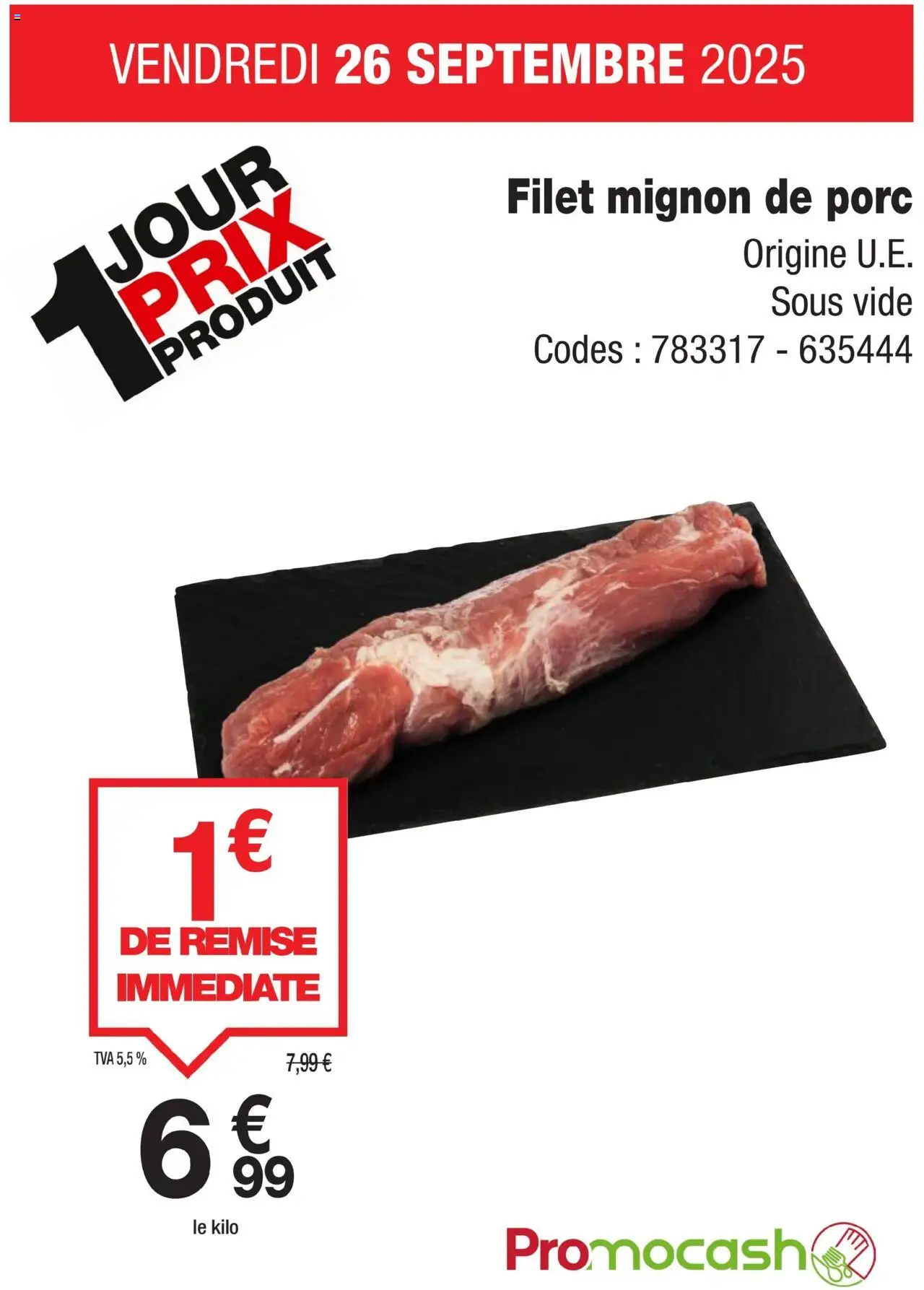  | Page: 1 | Produits: Filet mignon, Porc