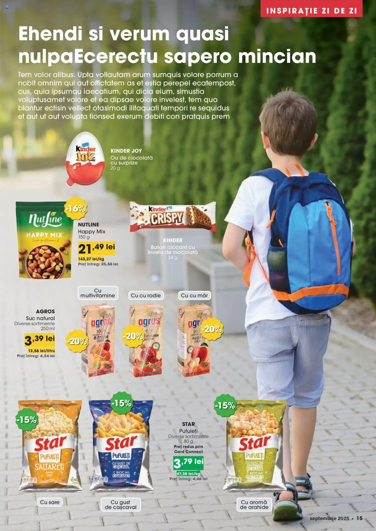 Noul catalog Mega Image – valabil de la 28.08.2025 | Pagină: 15 | Produse: Cașcaval, Suc, Pufuleți, Sare
