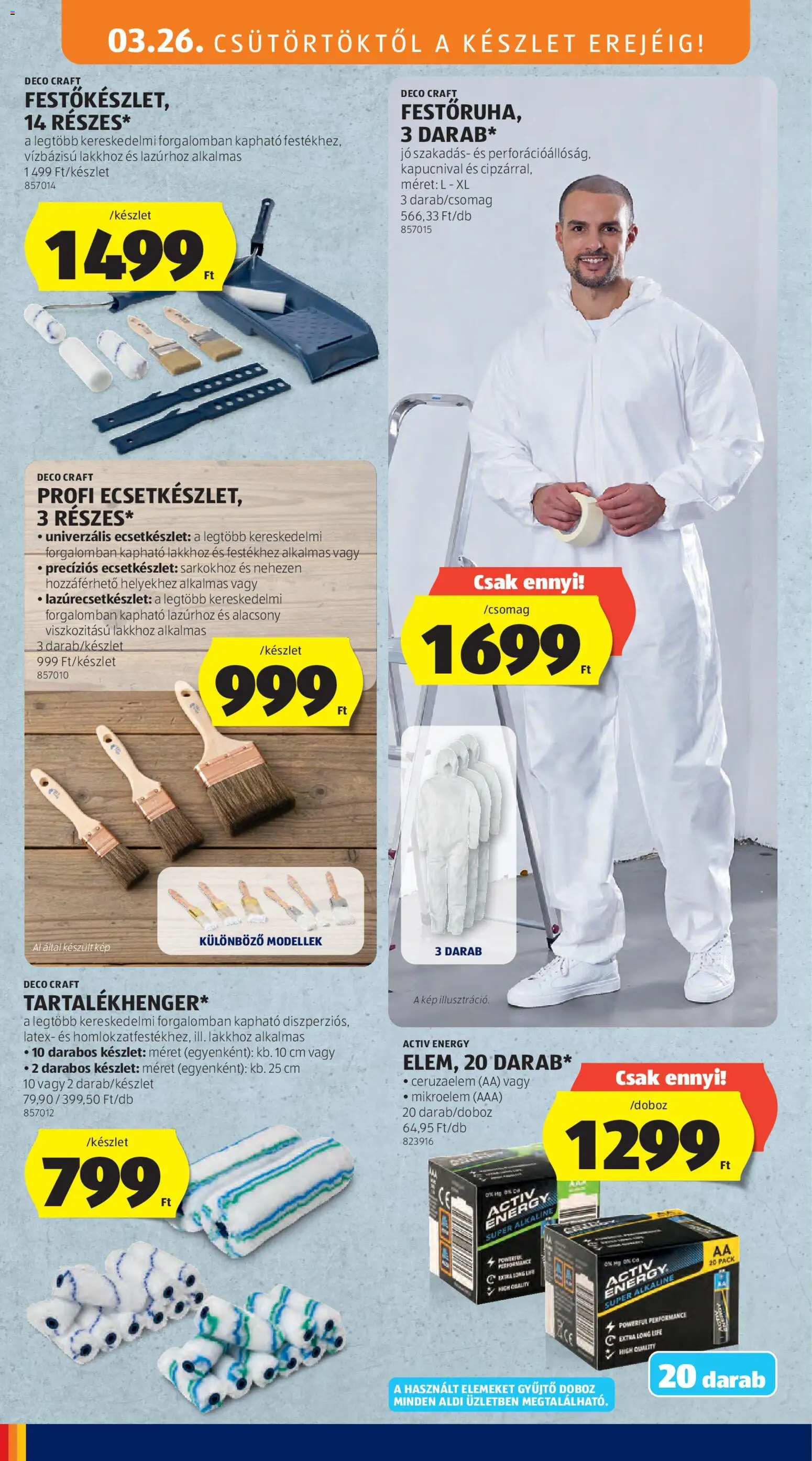 Aldi akciós újság ⚡ 2026.03.26.-tól/től ⚡ Szórólap | Magyarország