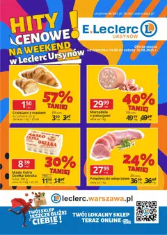 Pogląd oferty "E.Leclerc Gazetka - Warszawa Ursynów" - ważna od 14.08.2025