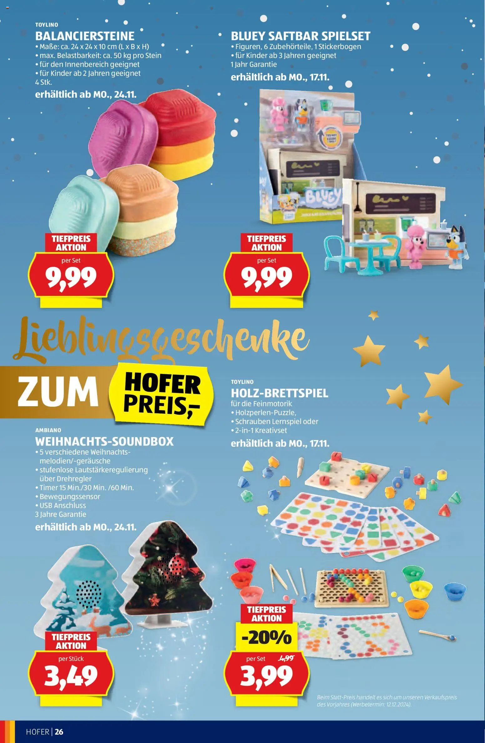 Hofer Weihnachtskatalog gültig ab 05.11.2025 | Seite: 26 | Produkte: USB