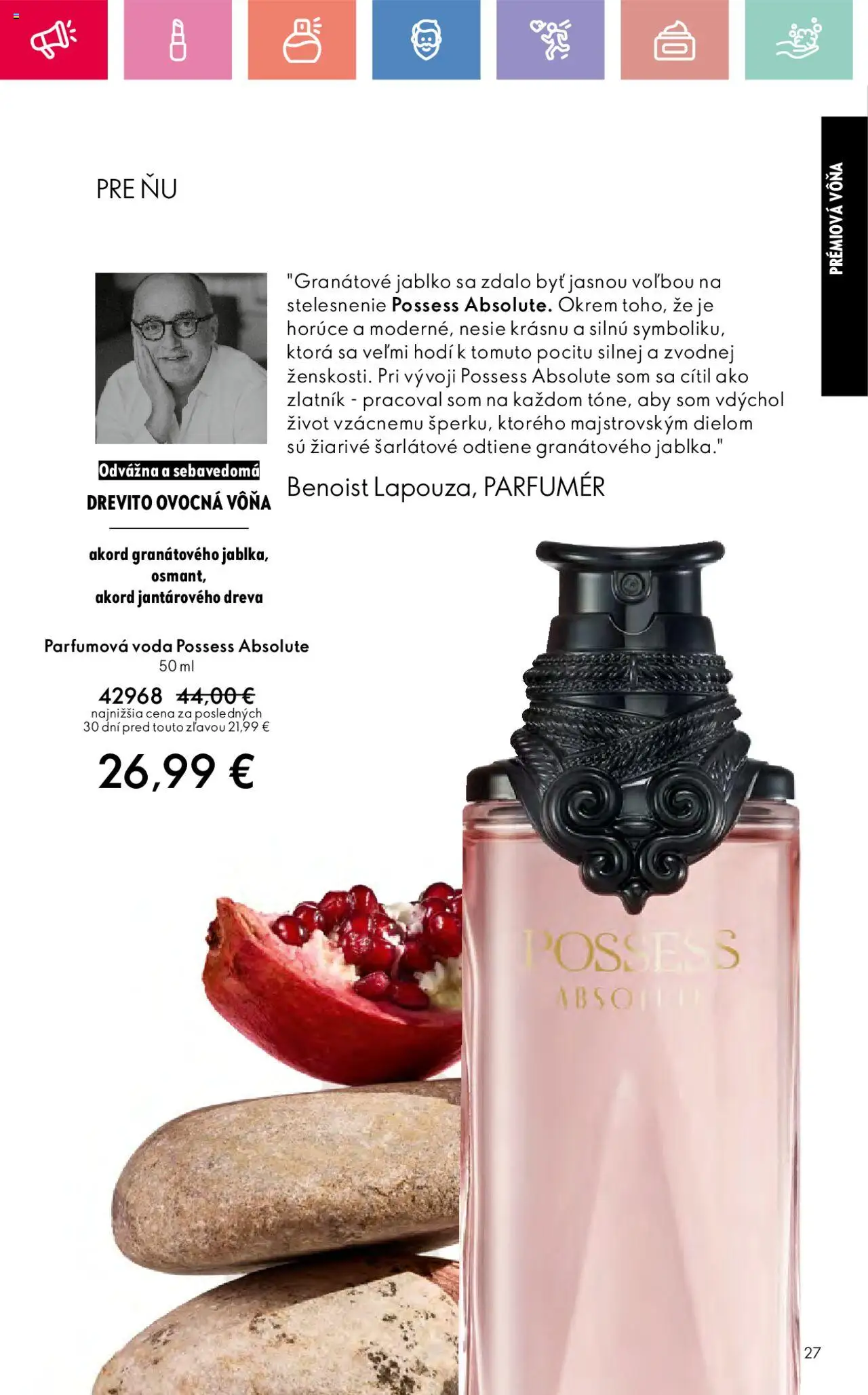 Katalóg Oriflame 12 2025 │ platný od 17.08.2025 | Strana: 27 | Produkty: Voda