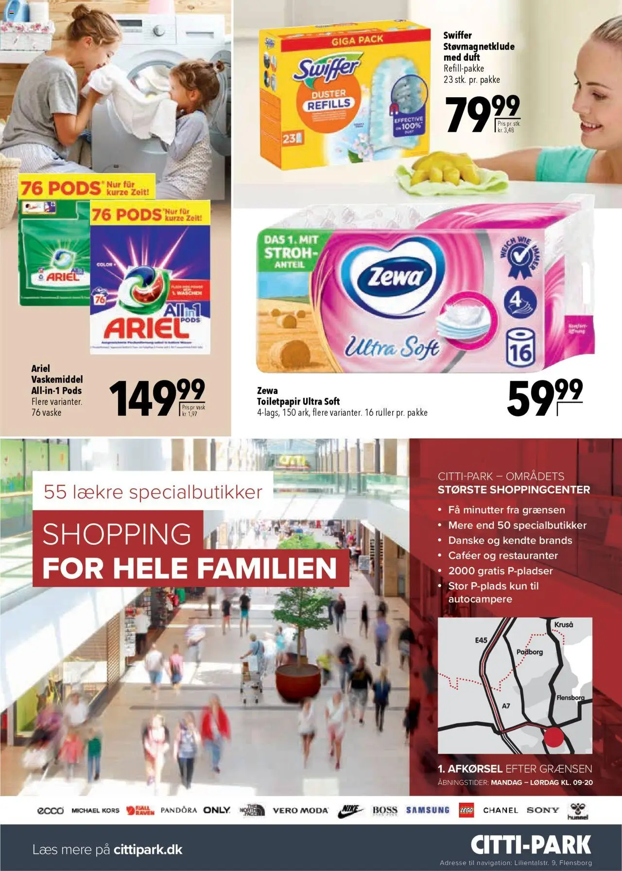 CITTI Markt - Dänemark-Werbung - gültig ab dem 13.08.2025 | Seite: 15 | Produkte: Sony, Ariel, Zewa, Samsung