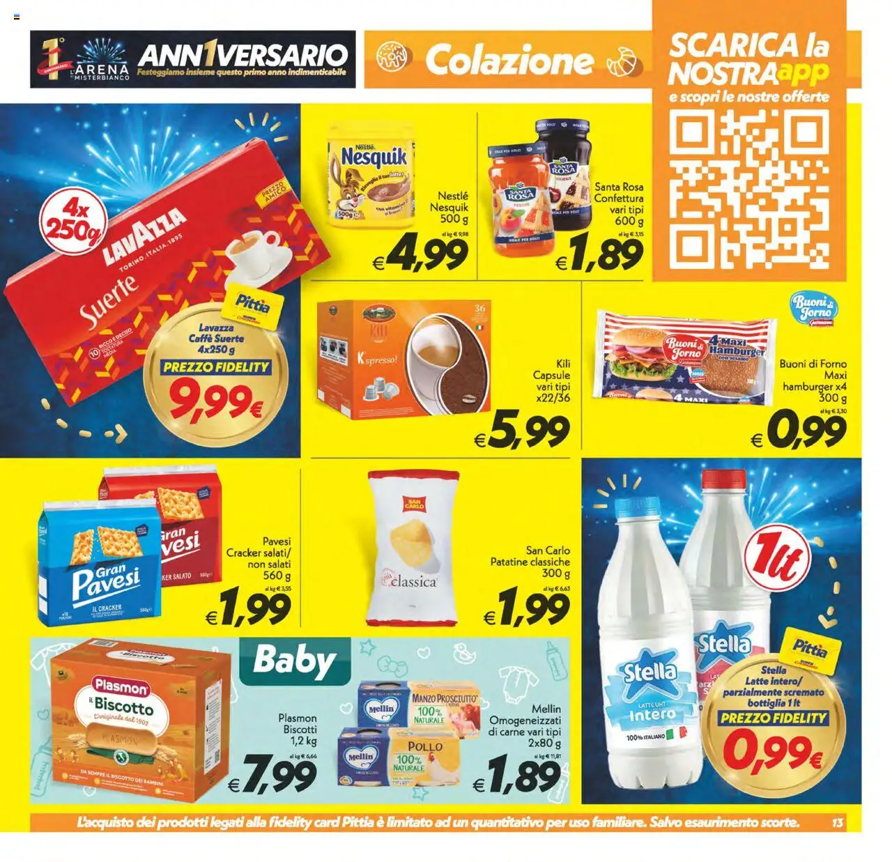 Volantino SuperConveniente del 10.10.2025 | Pagina: 13 | Prodotti: Pollo, Manzo, Forno, Lavazza