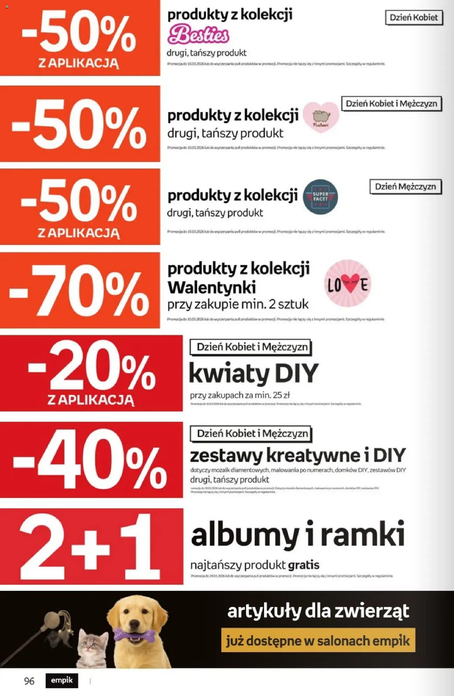 Empik promocje od 25.02.2026 | Strona: 96 | Produkty: Kwiaty