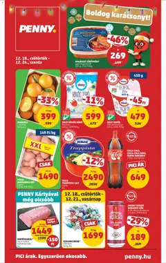 PENNY Akciós újság - amely érvényes a következő dátumtól: 18.12.2025