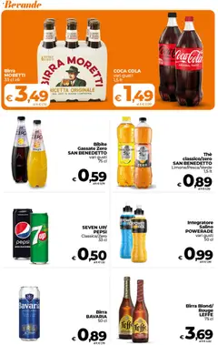 Anteprima del volantino Ipercoop volantino Sicilia valido a partire dal 17.03.2026 | Pagina: 41 | Prodotti: Birra, Chinotto, Pesca, Coca Cola