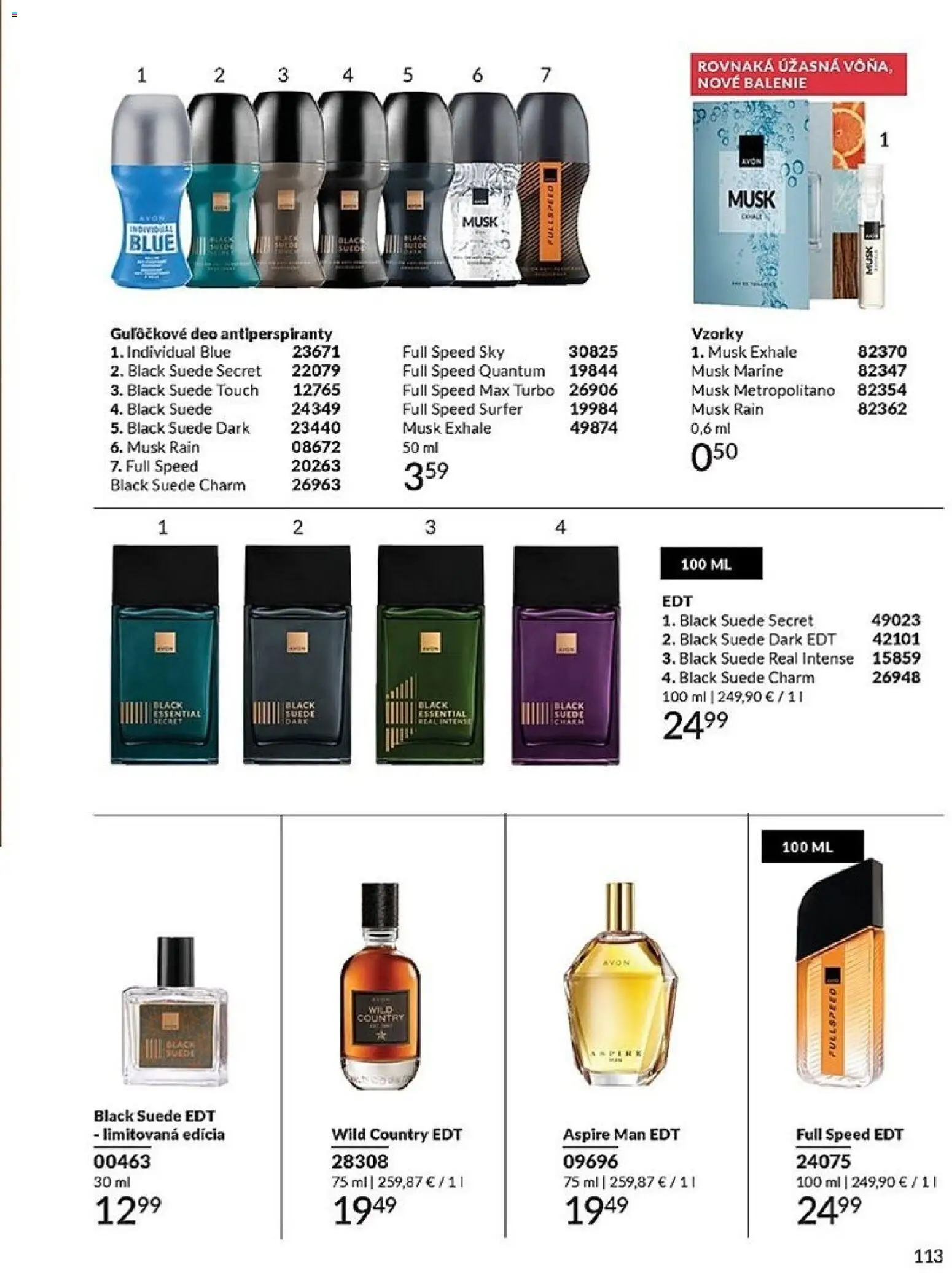 Nové Avon akcie – leták je platný od 01.01.2026 | Strana: 113