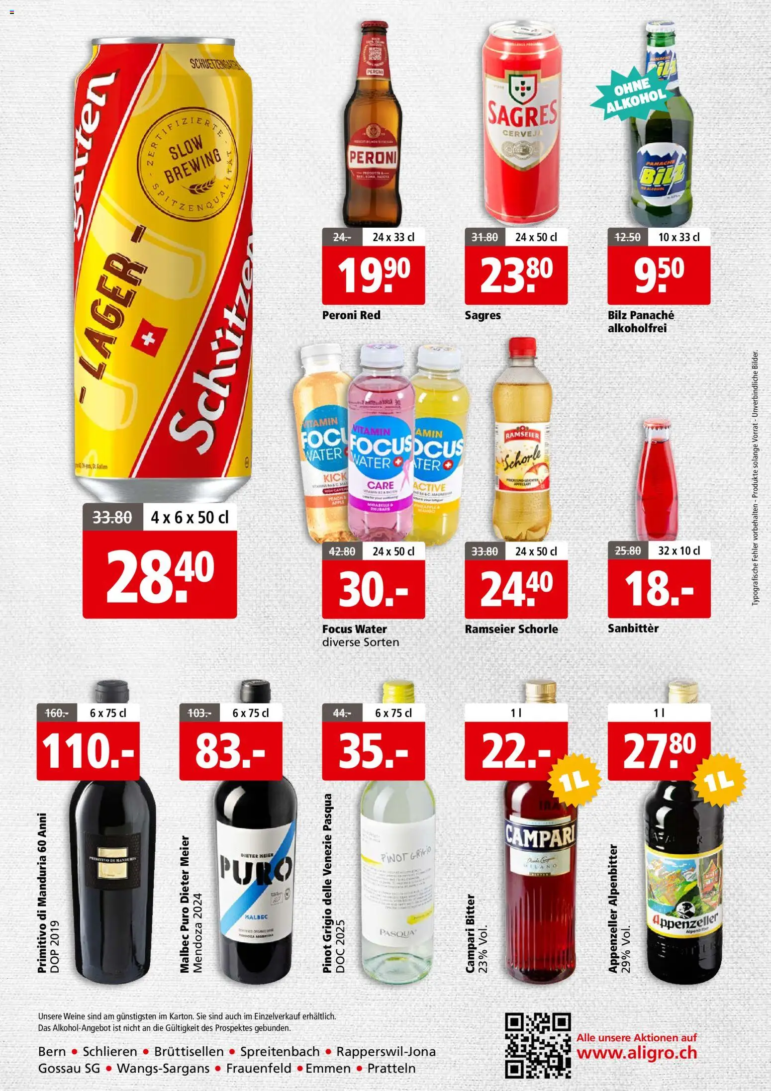 Aligro aktionen Business Schlieren, Gossau SG, Frauenfeld, Rapperswil-Jona, Sargans, Bern – gültig ab 20.04.2026 | Seite: 4 | Produkte: Apple