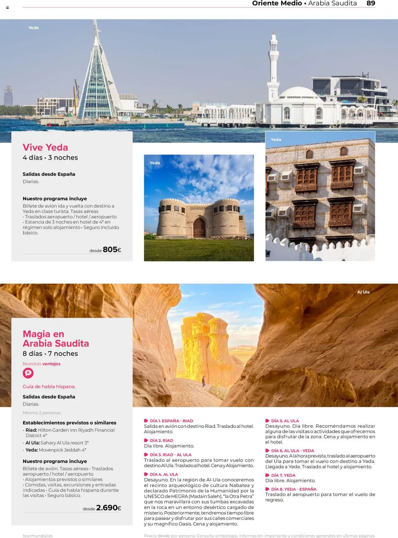 Viajes El Corte Inglés Africa y Oriente Medio │ válido desde el 01.01.2025 | Página: 89