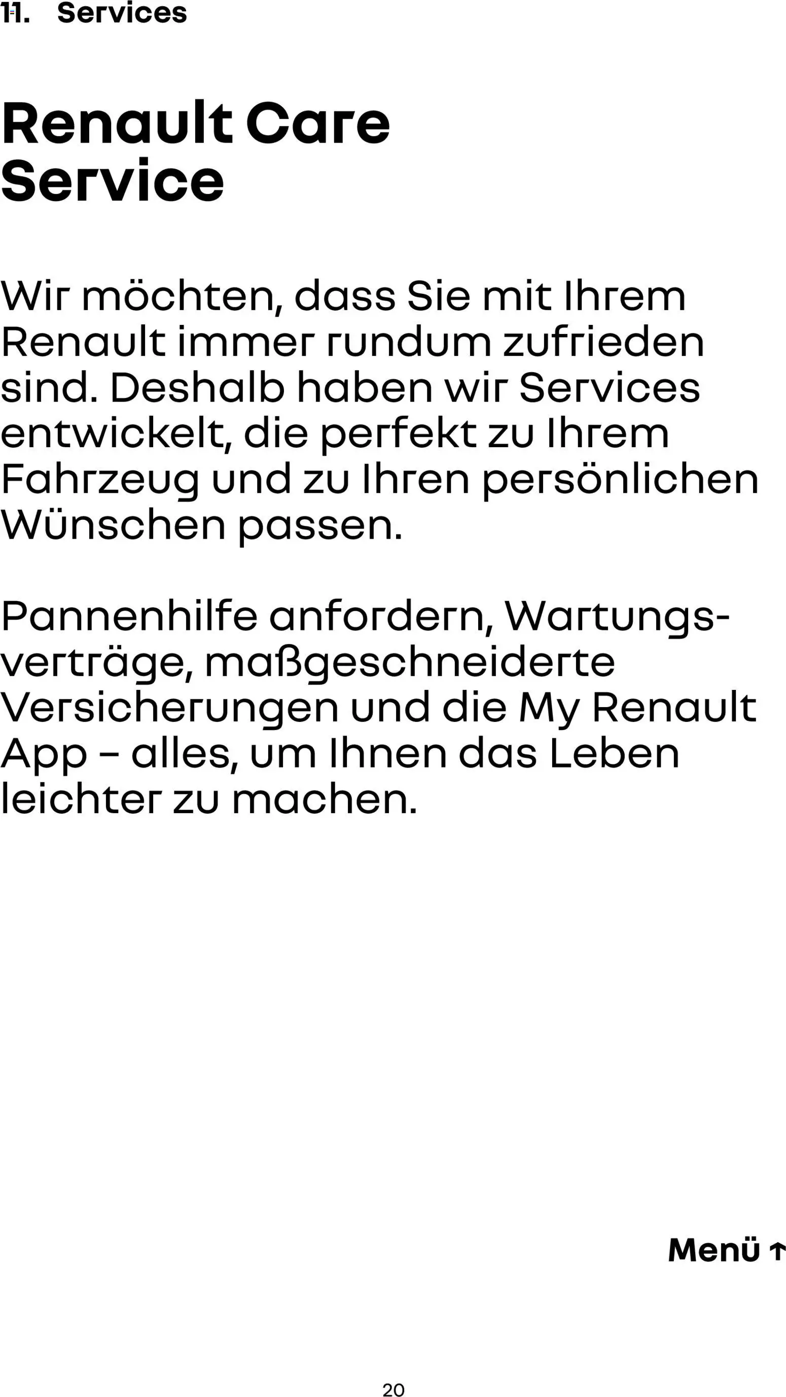 Renault Captur – gültig ab 01.10.2025 | Seite: 20