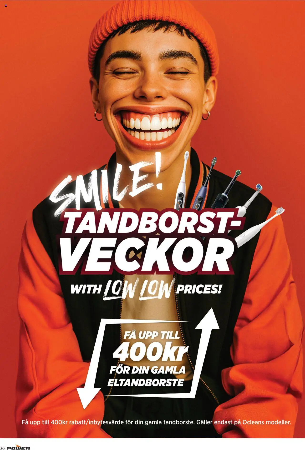 Power reklamblad aktuell från 15.09.2025 | Sida: 30 | Produkter: Eltandborste, Galler