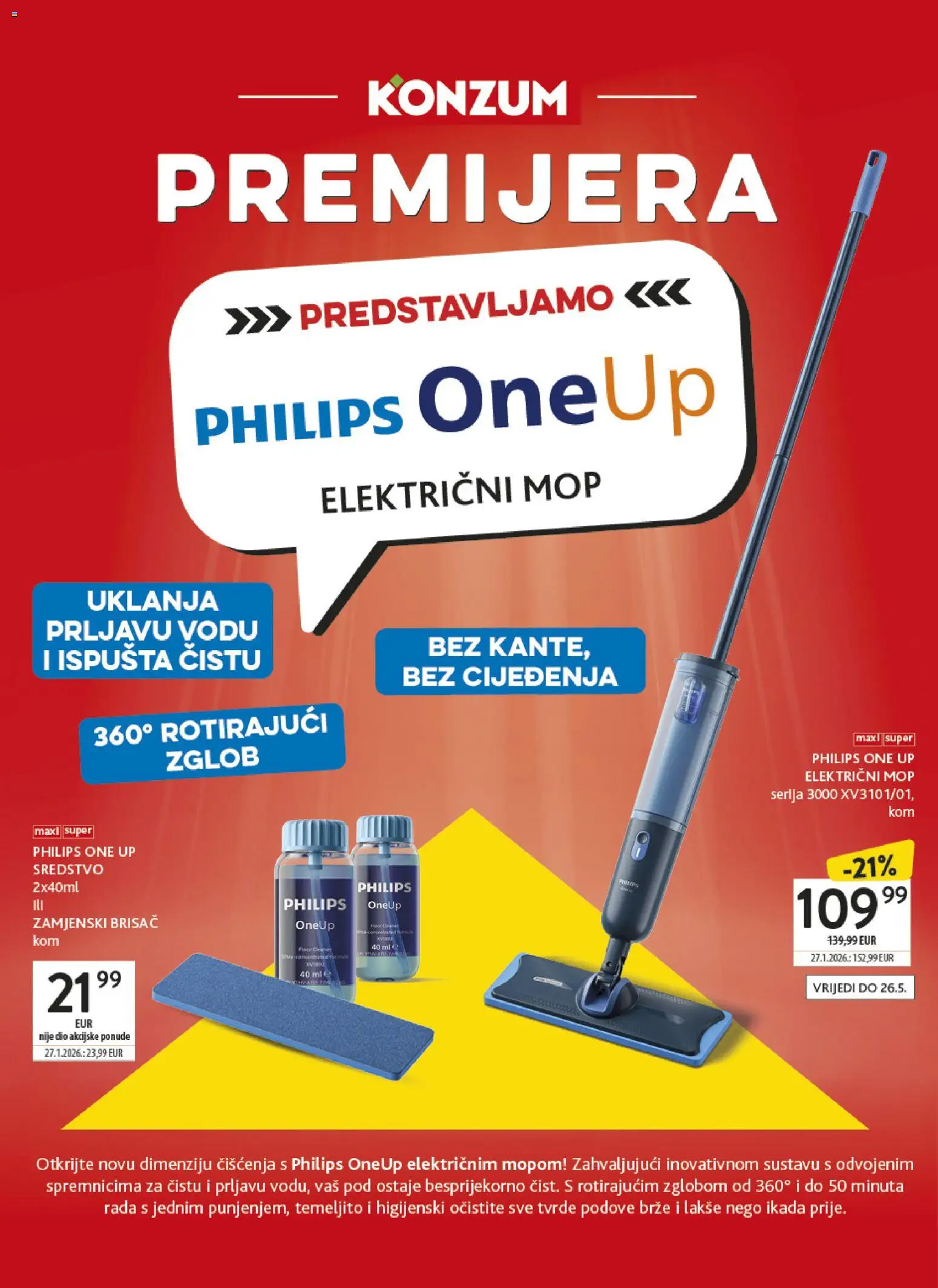 Konzum katalog | vrijedi od 11.03.2026 | Stranica: 46 | Proizvodi: Mop