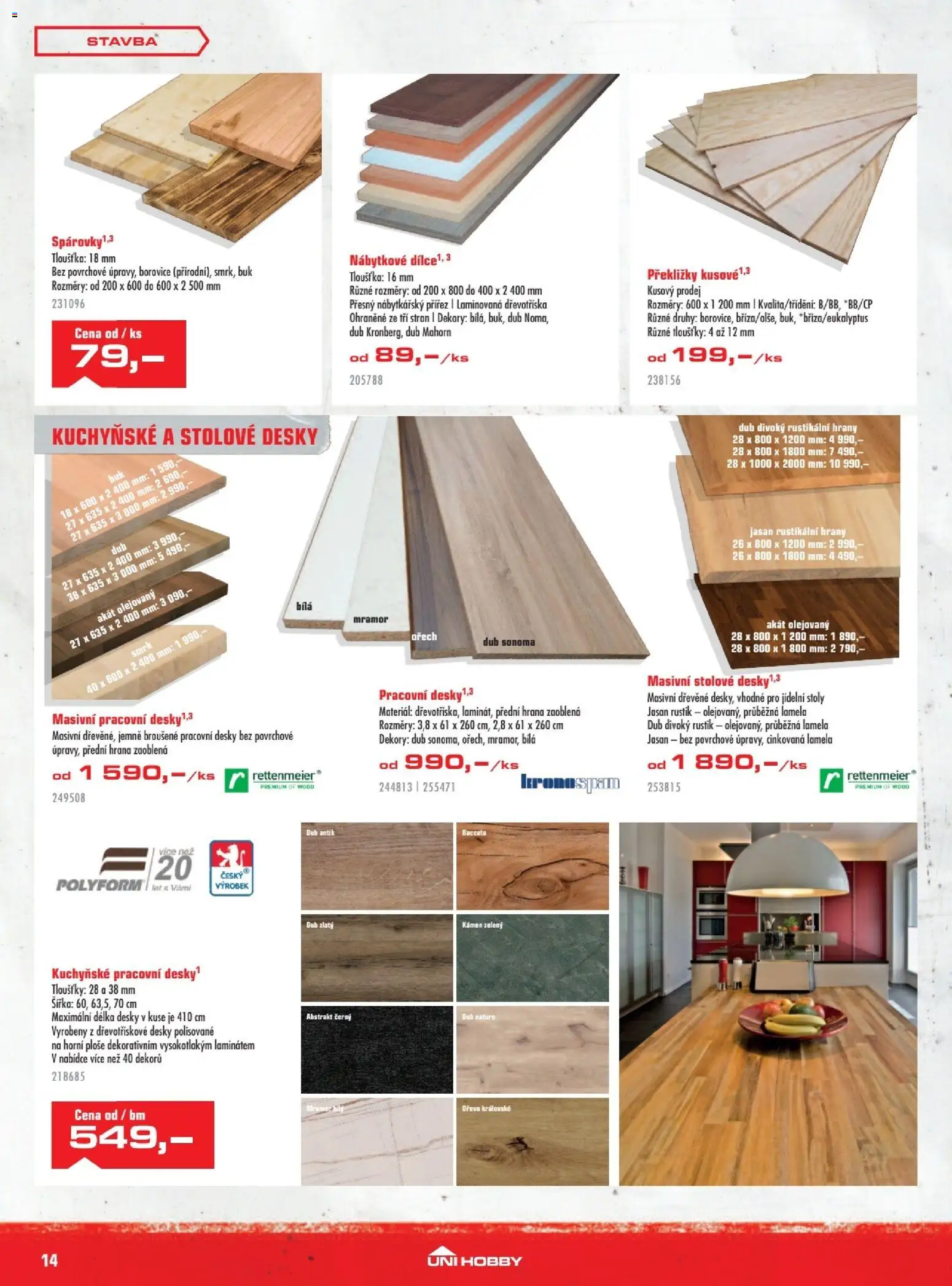 Uni Hobby leták od 08.01.2026 | Strana: 14 | Produkty: Desky