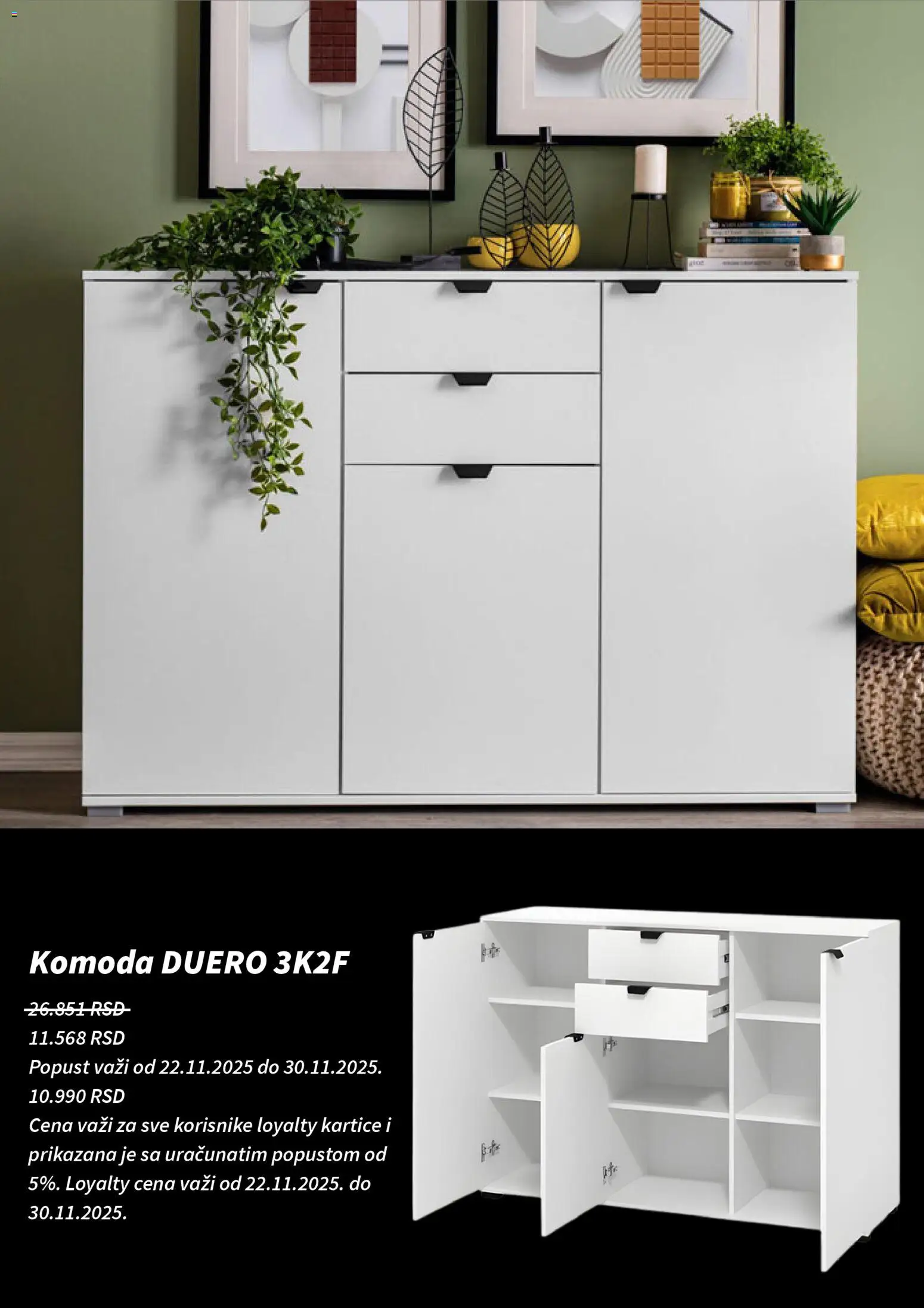 Forma Ideale katalog - važi od 22.11.2025 | Strana: 4 | Proizvode: Komoda