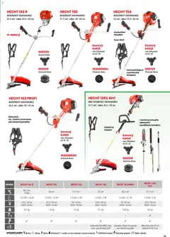 Hecht leták platný od 19.02.2026 | Strana: 59 | Produkty: Krovinorez, Píla