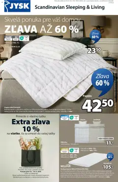 JYSK leták - náhľad platný od 20.08.2025