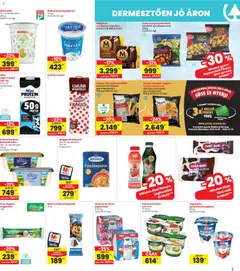 Interspar Akciós újság - amely érvényes a következő dátumtól: 30.10.2025 | Oldal: 7 | Termékek: Magnum, Actimel, Főzőtejszín, Vegán