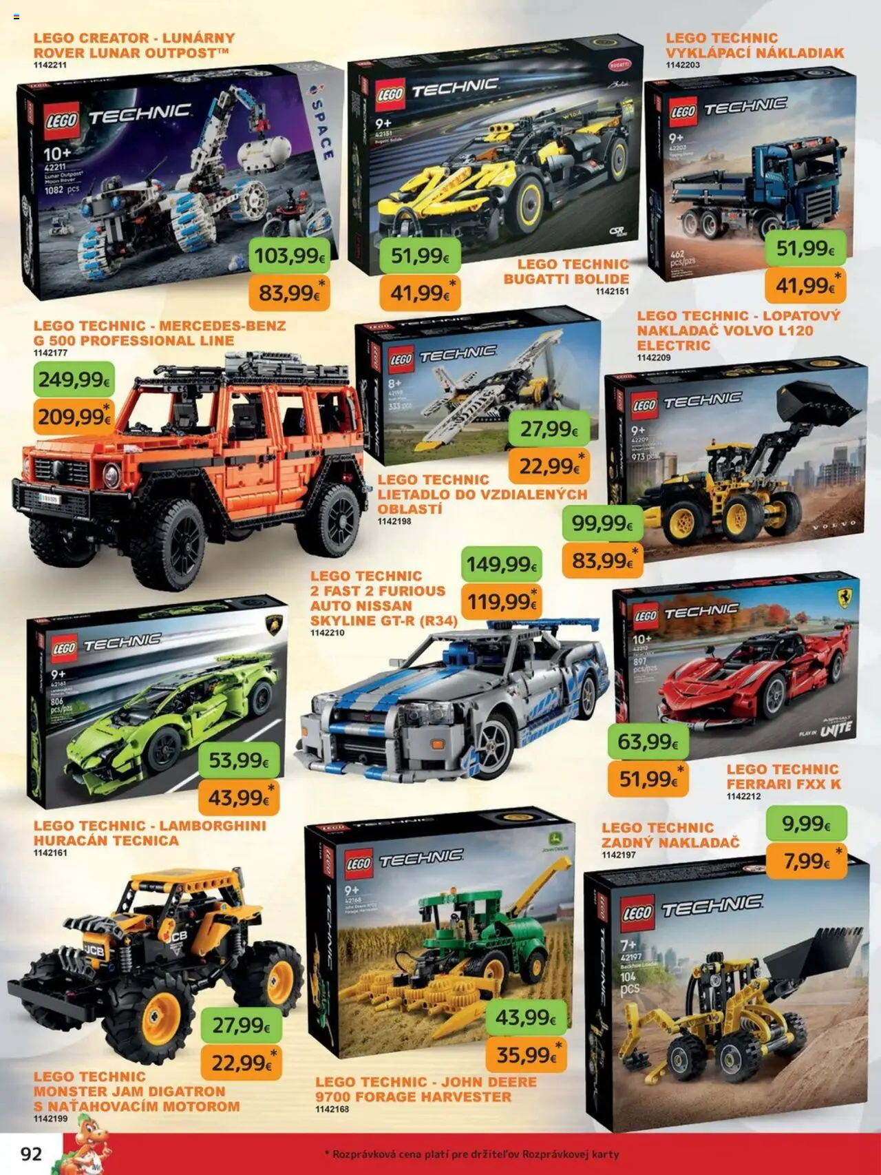 Nové Dráčik akcie – leták je platný od 03.10.2025 | Strana: 92 | Produkty: LEGO