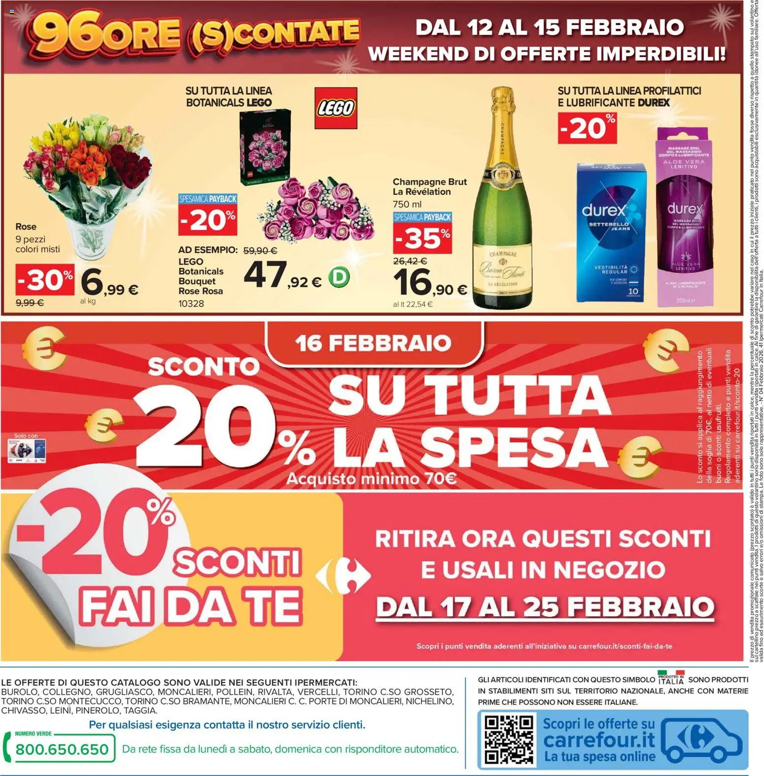 Volantino Carrefour del 06.02.2026 | Pagina: 36 | Prodotti: Lubrificante, Profilattici, Jeans, Aloe vera