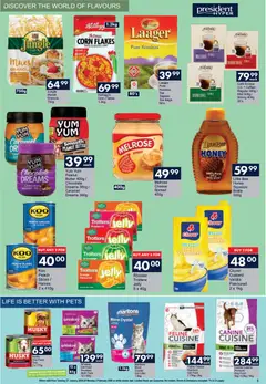 President Hyper specials catalogue – valid from 27.01.2026 | Page: 5 | Products: Chocolate, Tea, Stock, Dog food