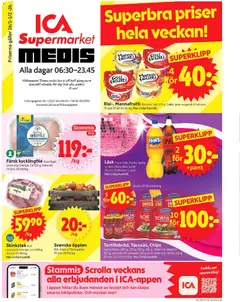 ICA Supermarket - Stockholm - Förhandsvisning av reklamblad från butik ICA Supermarket aktuell från 26.01.2026