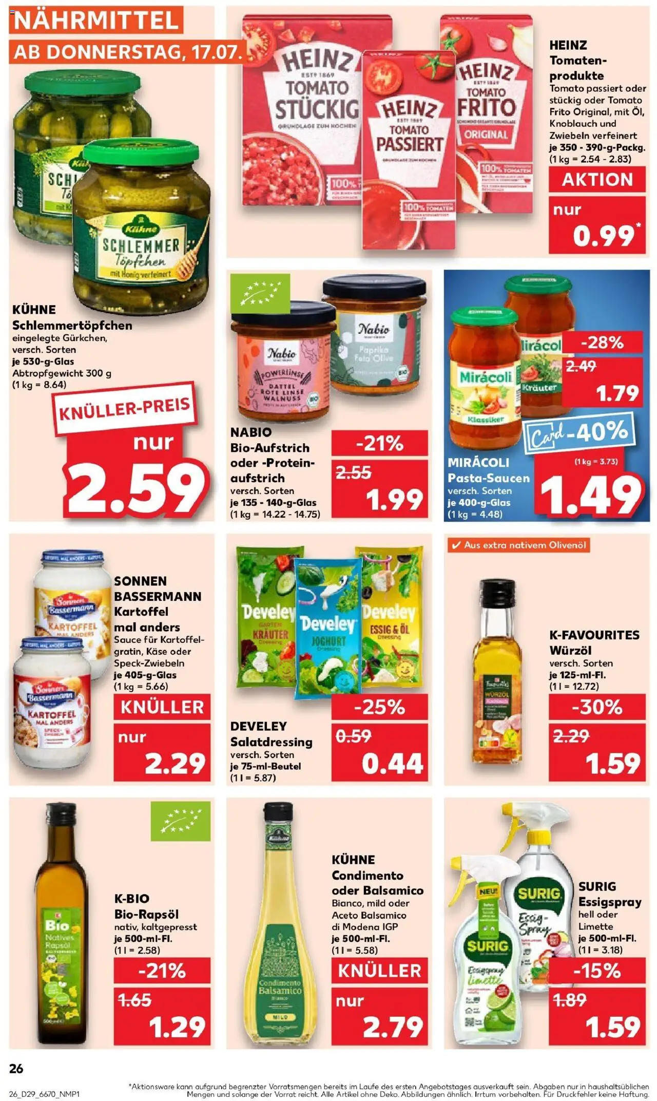 Kaufland prospekt Bergkamen	 - gültig ab dem 21.07.2025 | Seite: 39 | Produkte: Tomaten, Paprika, Knoblauch, Dattel