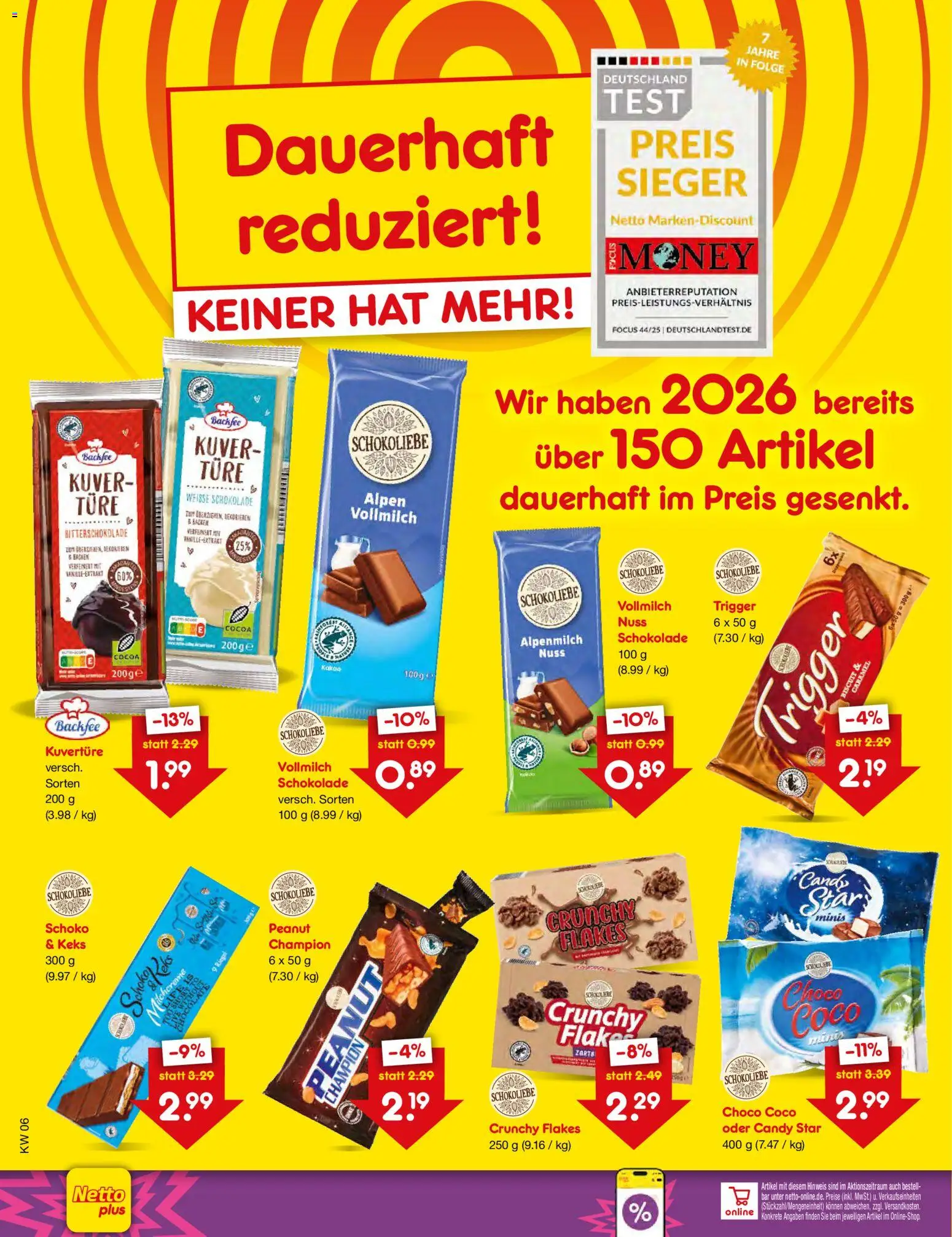 Netto Marken-Discount Preissenkung auf Dauer – gültig ab 02.02.2026 | Seite: 1