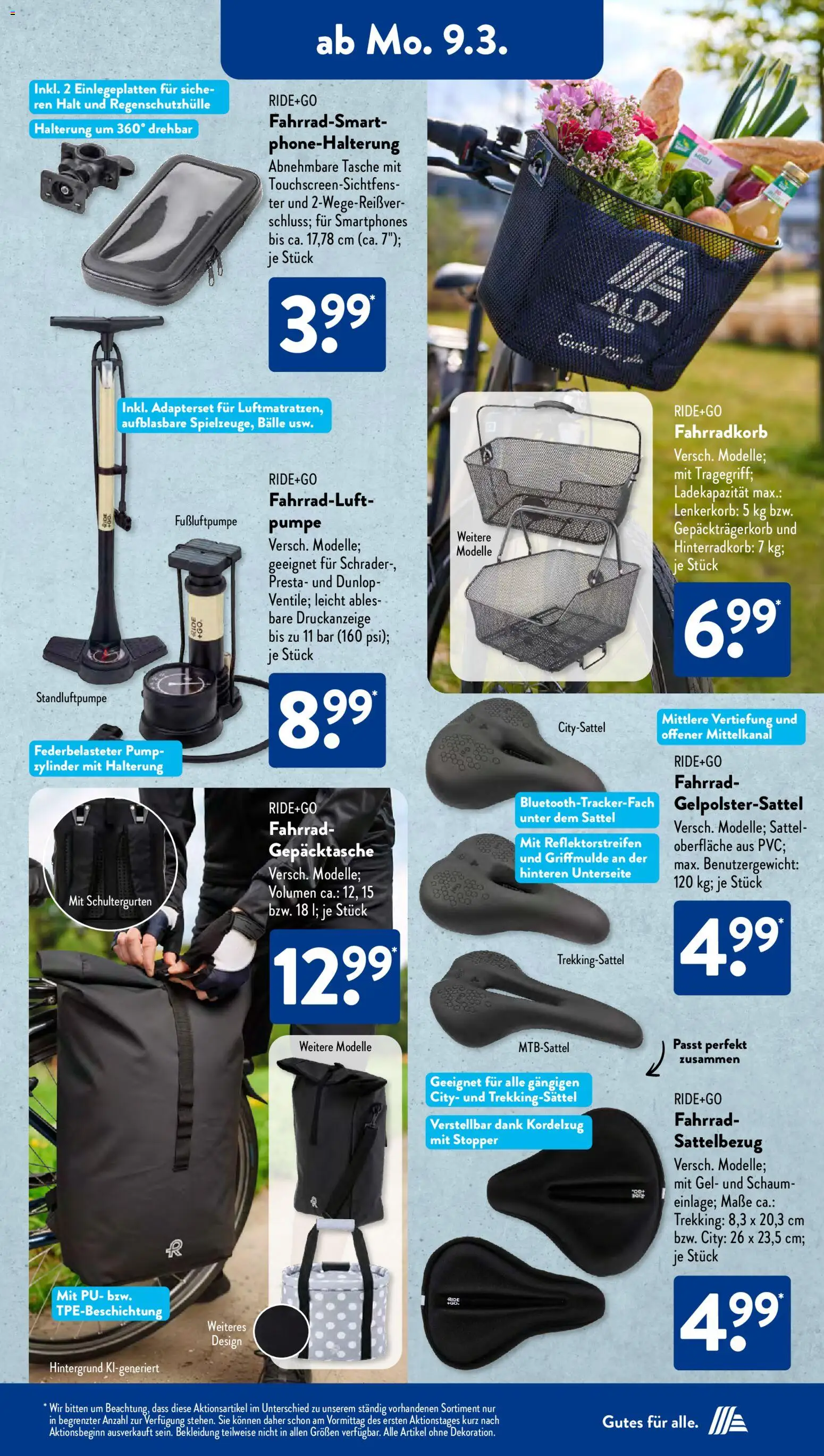 Aldi Süd Prospekt 	 – gültig ab 09.03.2026 | Seite: 11 | Produkte: Up2fashion, Bekleidung, Jacke, Leggings