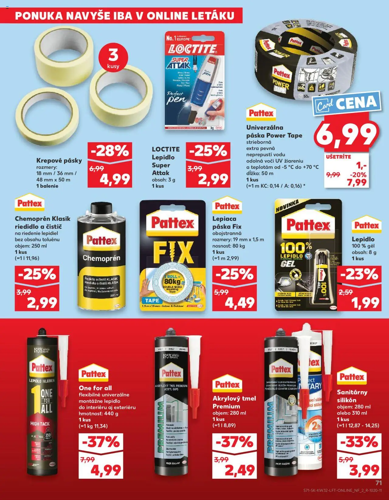 Kaufland SK akciós ujság - amely érvényes a következő dátumtól: 07.08.2025 | Oldal: 71