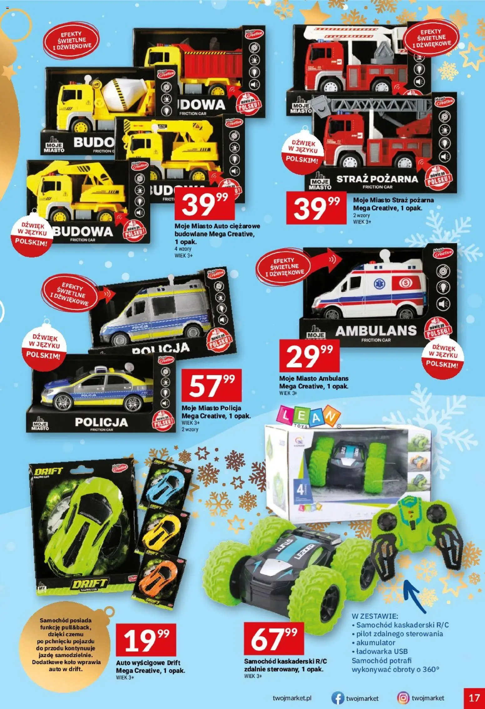 Twój Market Gazetka od 03.12.2025 | Strona: 17 | Produkty: Ładowarka, USB