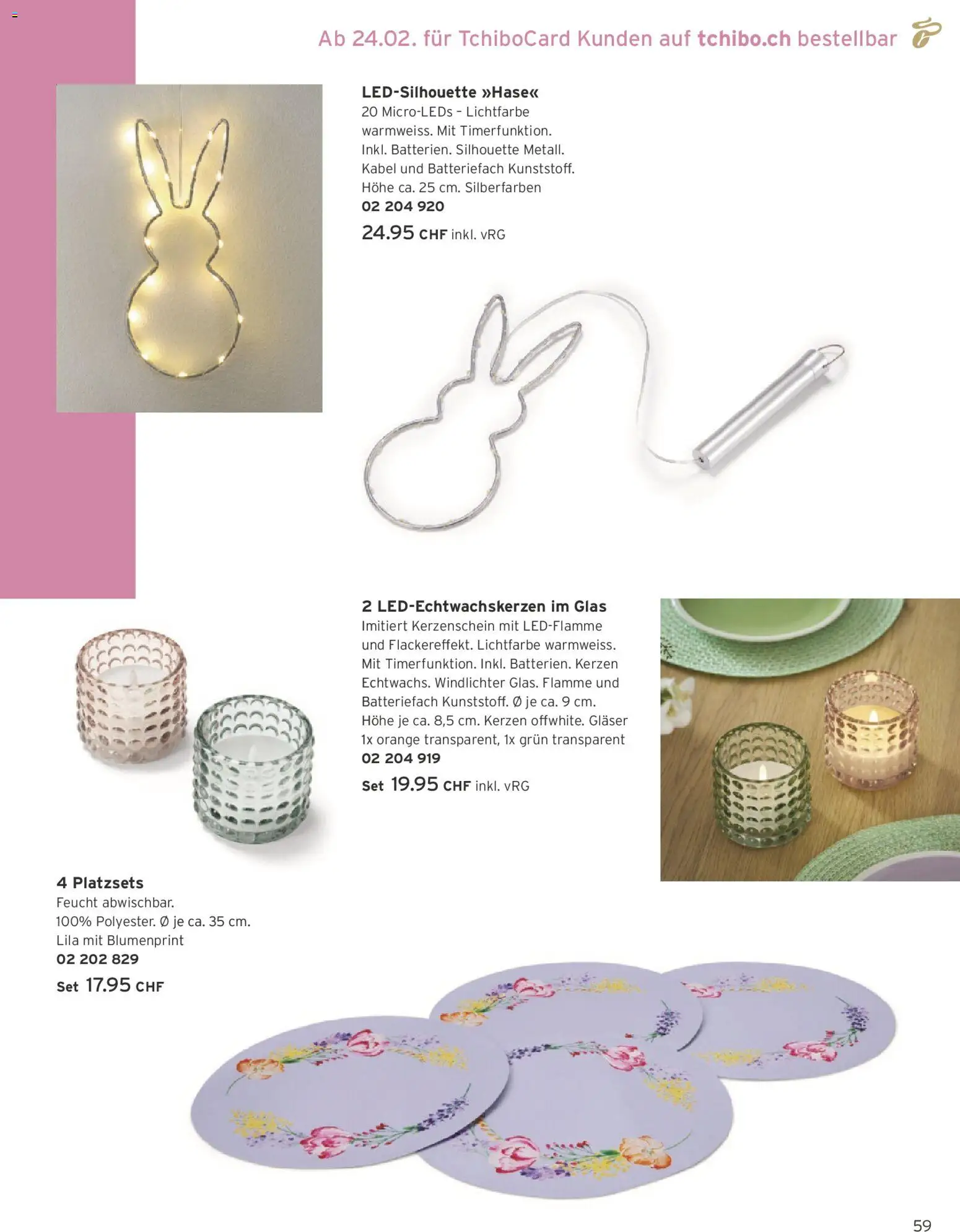Tchibo Aktionen – gültig ab 24.02.2026 | Seite: 59 | Produkte: Kabel