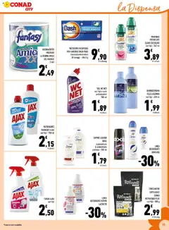 Volantino Conad del 10.09.2025 | Pagina: 15 | Prodotti: Sapone, Bagnoschiuma, Detergente, WC