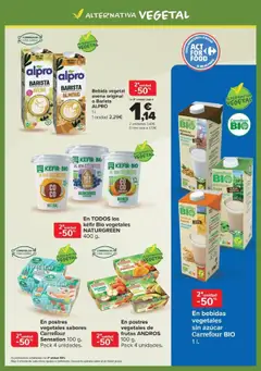 Carrefour -Tendencias alimentación │ válido desde el 12.09.2025 | Página: 15 | Productos: Bebida de avena, Ρούτερ, Bebida de soja