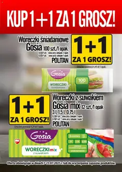 Pogląd oferty "Prim Market Promocja - Worki Na Śmieci Gosia" - ważna od 07.07.2025