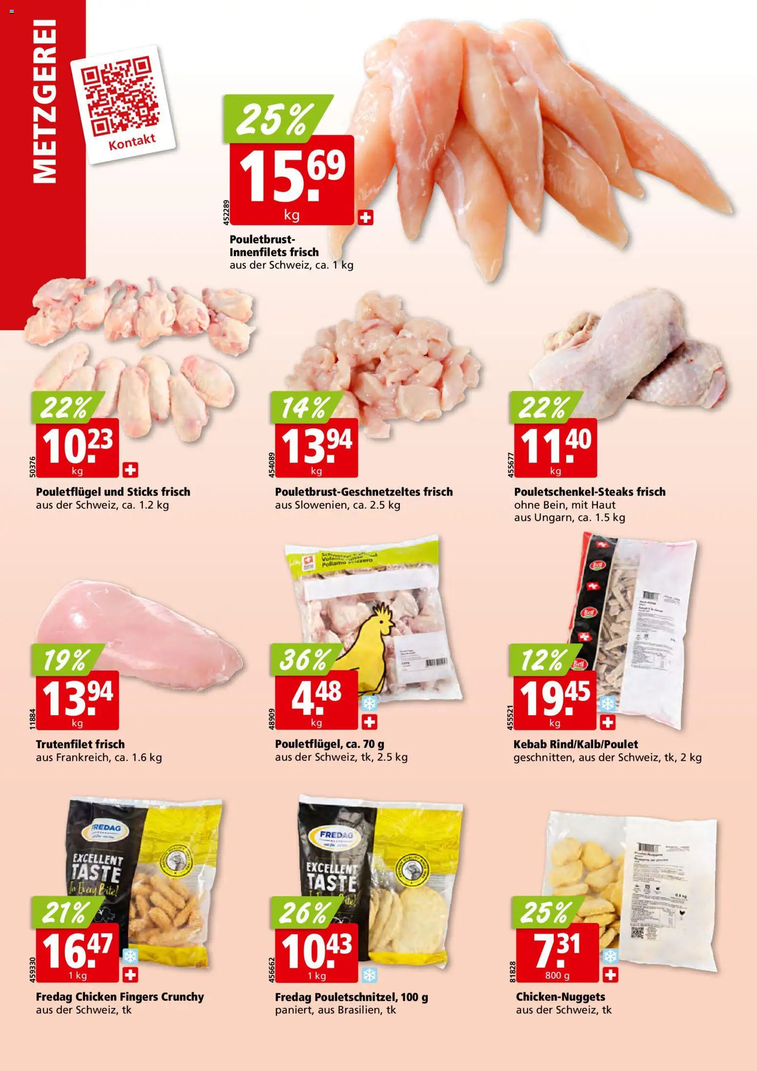 Aligro Aktionen – gültig ab 02.03.2026 | Seite: 6 | Produkte: Pouletbrust