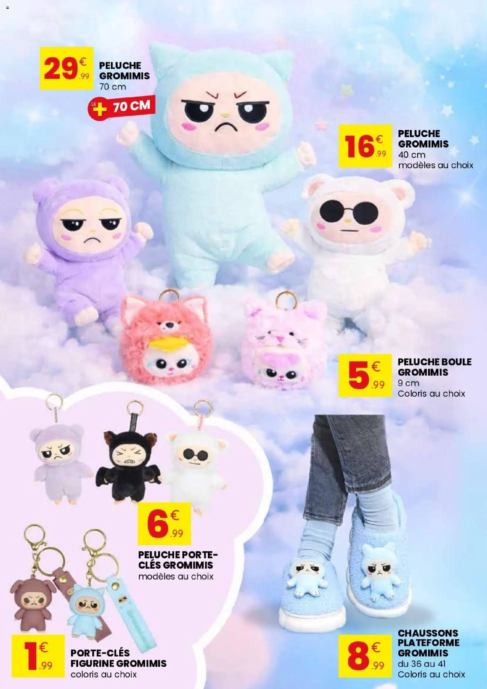 {H1} | Page: 16 | Produits: Peluche, Porte, Chaussons