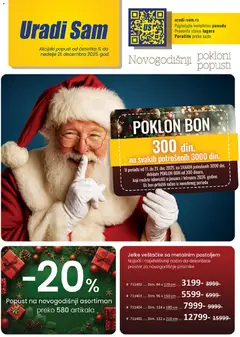 Uradi Sam akcijski katalog - pregled Uradi Sam kataloga - važi od 11.12.2025