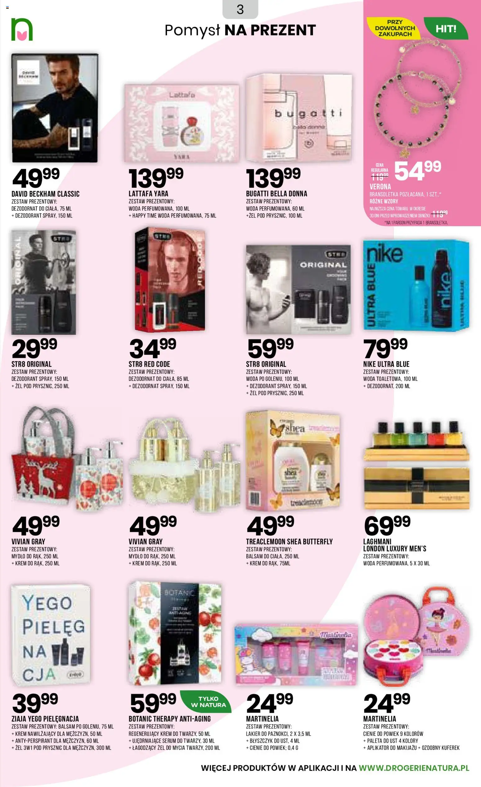 Drogerie Natura Black Friday od 10.11.2025 | Strona: 3 | Produkty: Prysznic, Błyszczyk, Mydło, Krem