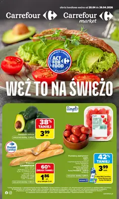 Pogląd oferty "Carrefour gazetka - Weź to na świeżo" - ważna od 20.04.2026