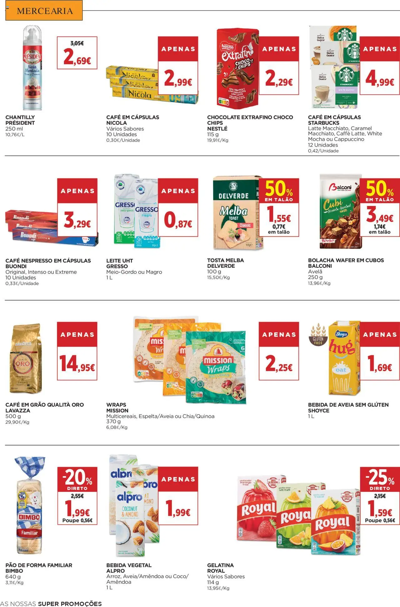 El Corte Ingles folheto │ válido de 08.08.2025 | Página: 24 | Produtos: Aveia, Gelatina, Pão, Bebida