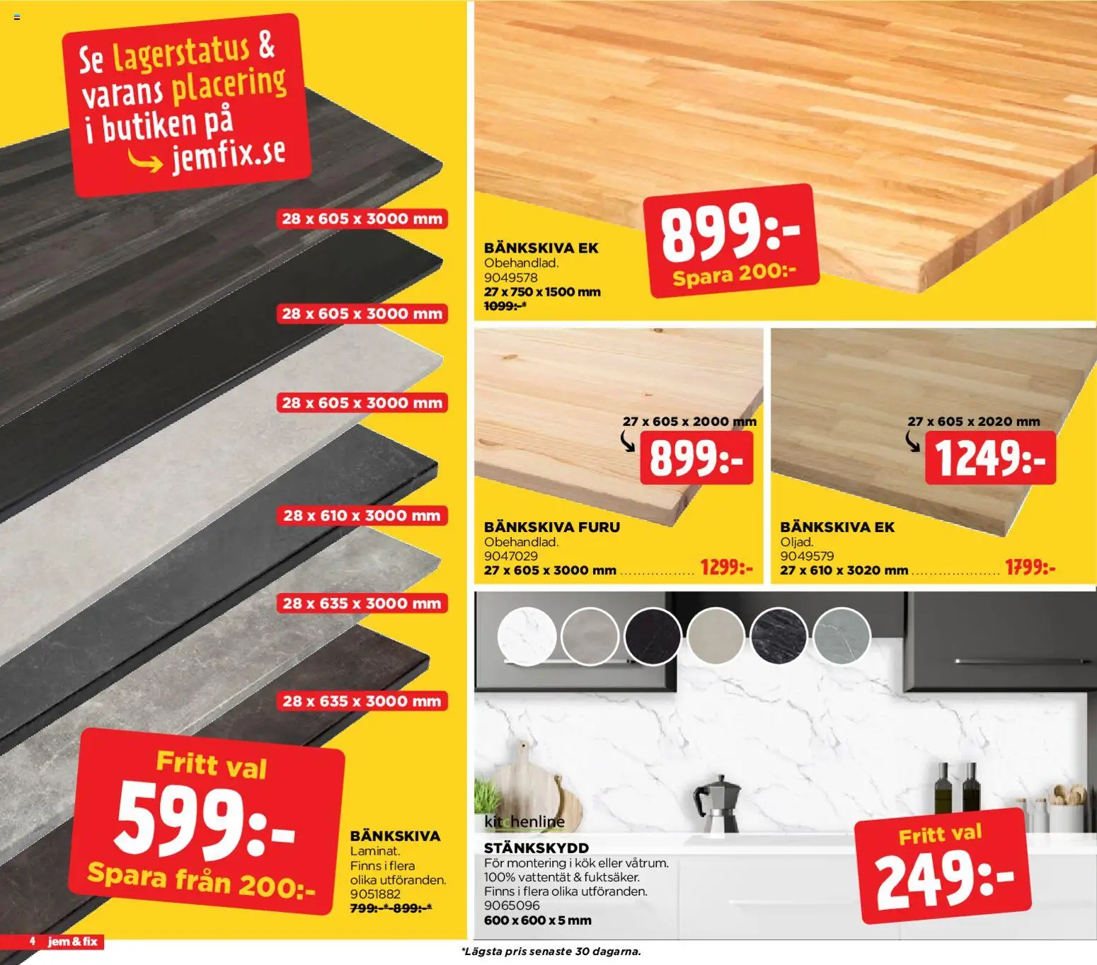 Jem & Fix reklamblad aktuell från 19.01.2026 | Sida: 4